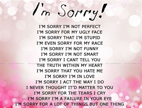 Im Sorry I Hurt You Quotes For Him Quotesgram