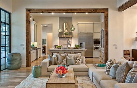 A Contemporary Home With Rustic Elements Connects To Its Environment