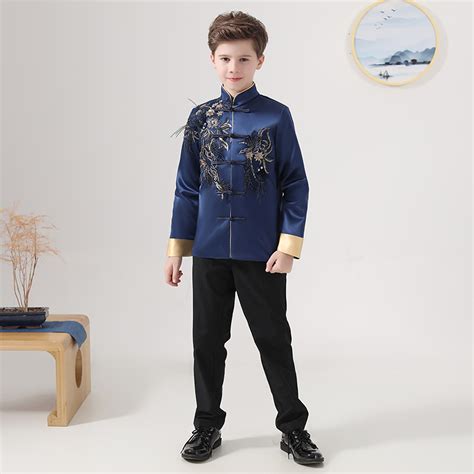 Boys Tang Suit For Kids Childrens Tang Costumeancient Costume Han