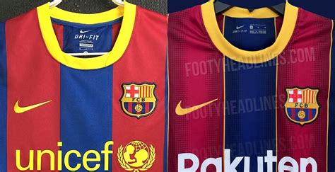 Fc Barcelona 20 21 Vs 10 11 Home Kit 10 Years Champions League Title