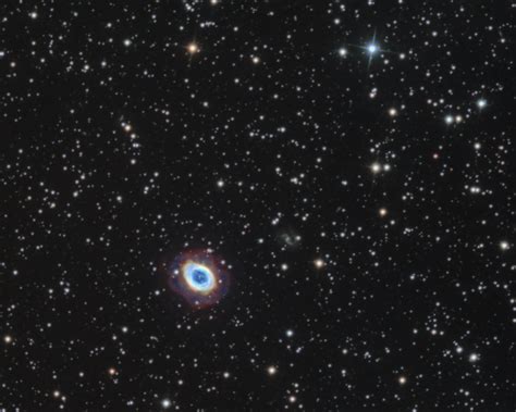 The Ring Nebula Aka M57 In Lyra