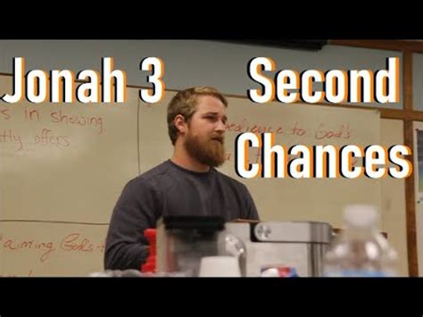 Second Chances In Jonah Jonah S Second Chance And Nineveh S Second