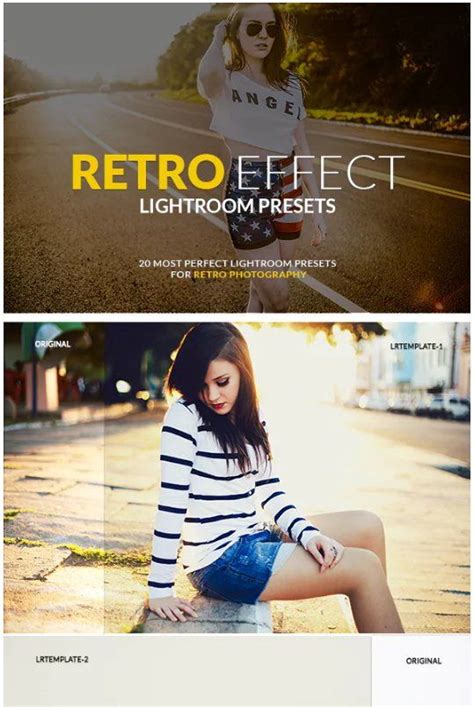 One click download free lightroom mobile presets for your phone. Retro Effect Lightroom presets download free .zip for ...