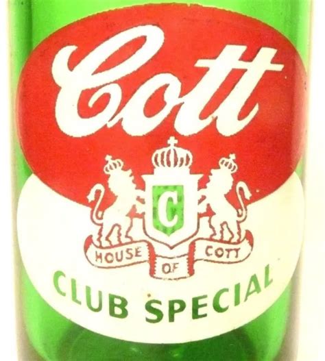 VINTAGE ACL POP SODA BOTTLE Green COTT CLUB SPECIAL Of NEW HAVEN CONN Oz PicClick