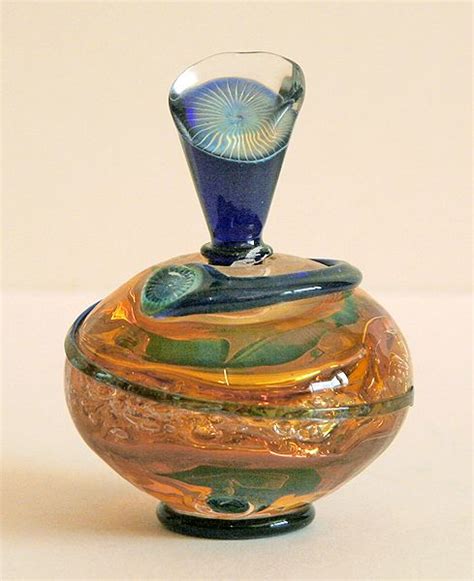 Art Glass Perfume Bottle By Richard Clements Via Uk