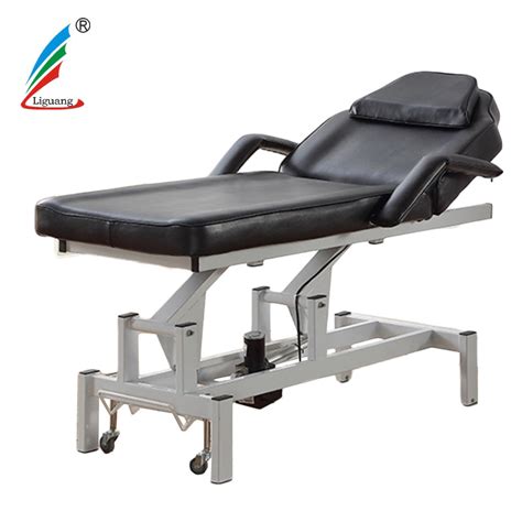 Black Hospital Electric Operation Massage Table Facial Bed China New Arrival Massage Bed And