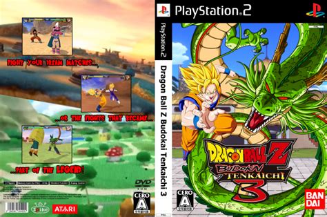 It was released on november 16, 2004, in north america in both a standard and limited edition release, the latter of which included a dvd. Dragon Ball Z Budokai Tenkaichi 3 PlayStation 2 Box Art Cover by Zekromaster