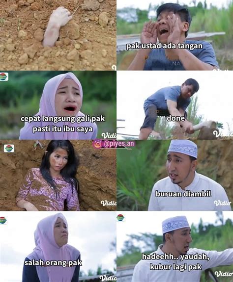 10 Meme Kocak Adegan Pemakaman Di Sinetron Indonesia