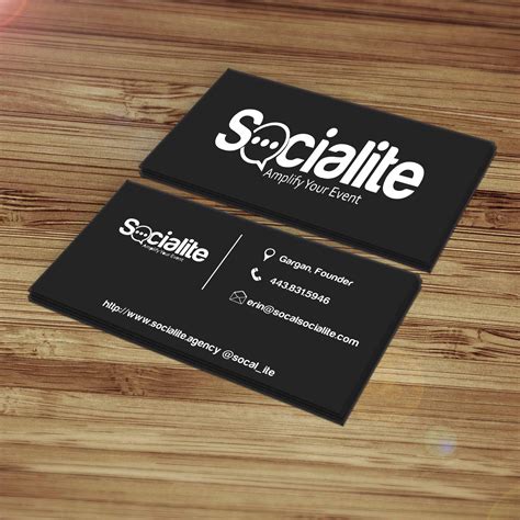 Business cards (capsules design, 10 per page) word. Business Card Design Contests » Socialite LLC Business ...