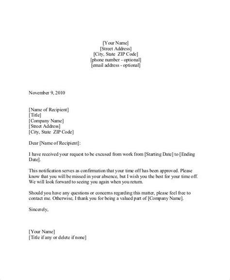 How to write a resignation letter (format). Vacation Request Letter Samples Unique 9 Sample Vacation Request Letters Pdf Doc Apple Pages ...