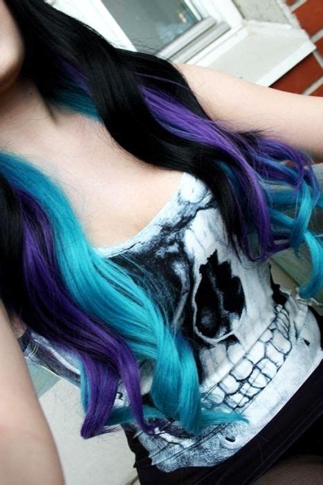 Multi Colored Hair On Tumblr