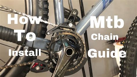 How To Install Mtb Chain Guide Youtube