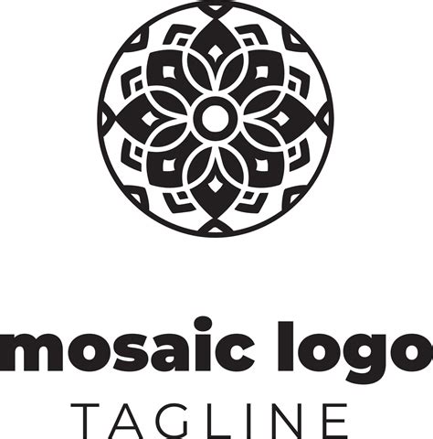 Mosaic Logo Concept 7946594 Vector Art At Vecteezy