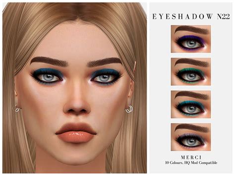 Eyeshadow N22 The Sims 4 Catalog