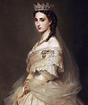 Retrato de la Emperatriz Carlota, esposa de Maximiliano de Habsburgo ...