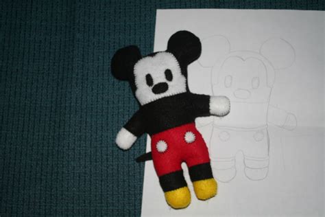 The Better Real Life Diy Mickey Mouse 2d Plushie