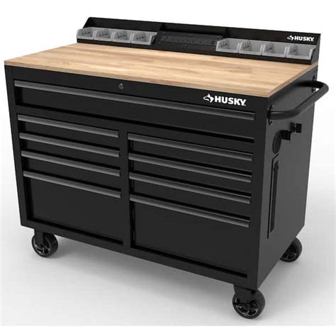 Reviews For Husky 46 In W X 245 In D Standard Duty 9 Drawer Mobile