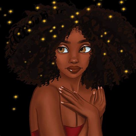 Fireflies Canvas Artwork By Princess Karibo Icanvas Black Girl Art