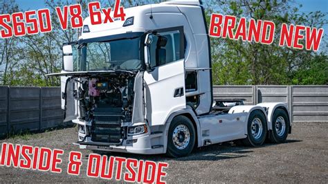 Full Tour New Scania S650 V8 6x4 Inside And Outside And Sound Youtube