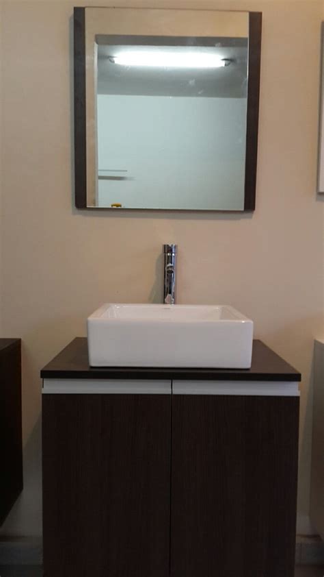 Crean una sensación de amplitud ideal para baños pequeños. Mueble Para Baño Modernos (lavamanos Traslado Instalacion ...
