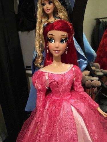 my custom 17 disney store limited edition ariel doll i have removed all of her original outfit