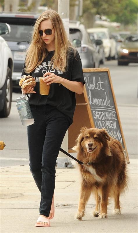 Amanda Seyfried Out With Her Dog In Los Angeles 08242017 Hawtcelebs