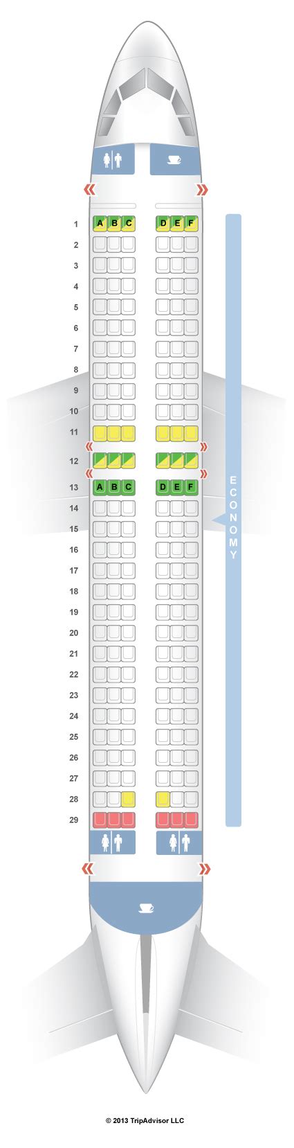 Seatguru Seat Map Aer Lingus Airbus A320 320