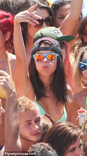 Vanessa Hudgens Carries Cash Stripper Style In Her Tiny String Bikini On The Set Of Spring