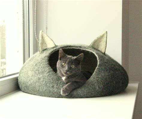 Pets Bed Cat Bed Cat Cave Cat House Eco Friendly Handmade