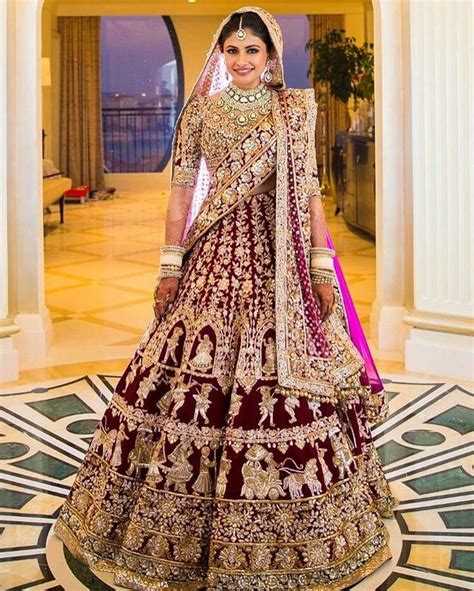 Pinterest Bhavi91 Indian Wedding Outfits Indian Bridal Outfits Bridal Lehenga Red