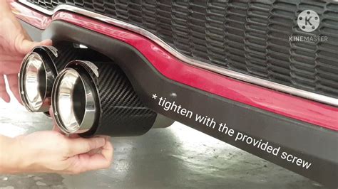 Mini Cooper Jcw Carbon Exhaust Tip Review And Installation Youtube
