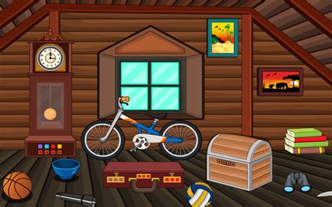 Play massive multiplayer online games! Escape Game-Attic Room