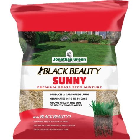Jonathan Green Black Beauty Lb Sq Ft Coverage Full Sun Grass Seed Kroger