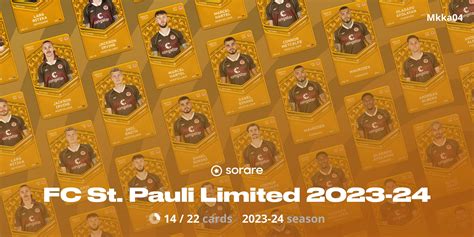 Mkka04s Collection Fc St Pauli Limited 2023 24 Sorare