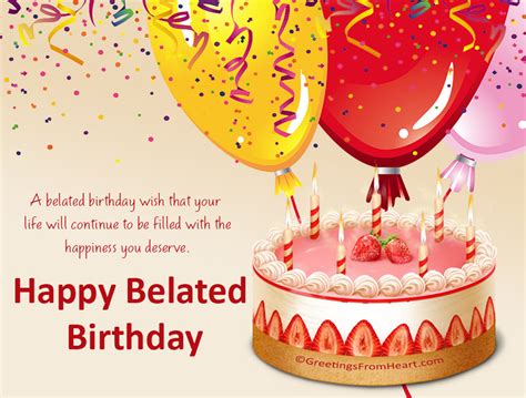 Belated Birthday Wishes Messages And Greetings Wishesmsg