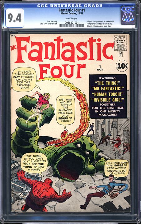 Fantastic Four 1 Comic Book Gallery Image