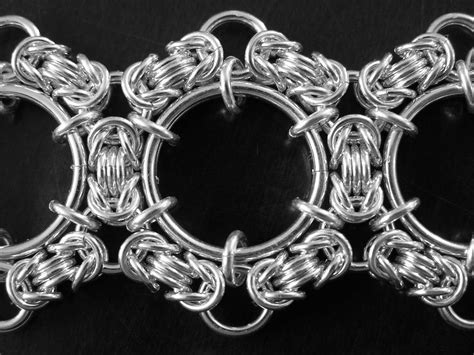 Chainmaille Weaves And Patterns Byzantine Web Jewelrymaking In 2020