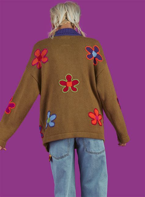 Unif Flower Cardigan