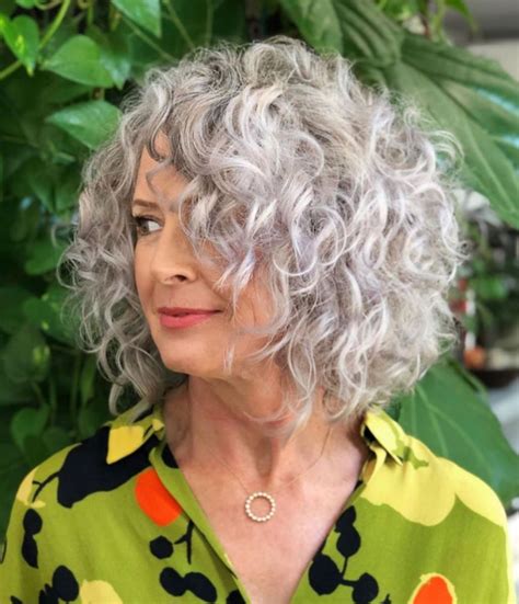 Gorgeous Perms Looks Say Hello To Your Future Curls In Loose Perm Short Hair Grey