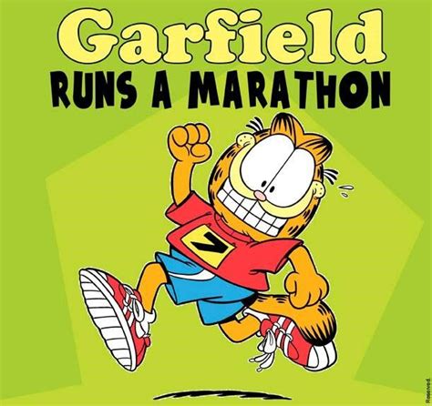 Garfield Runs A Marathon Book Release Books Garfield