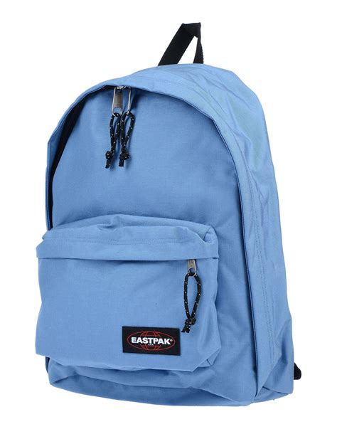 Eastpak Canvas Backpacks And Bum Bags In Pastel Blue Blue Lyst