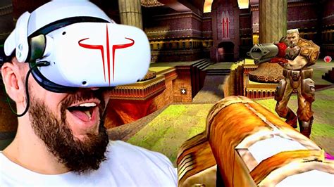Quake 3 Arena Vr Is Incredible New Quest 2 Gameplay Might Surprise You