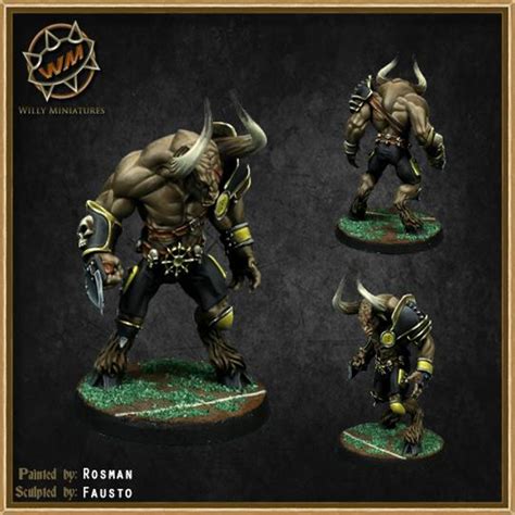 Miniatures Minotaurs Beast Herds Bh The 9th Age