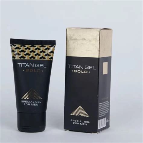 Pc Hot New Titan Gel Gold Provocative Penis Enlargement Cream Retarder Intime Gel Erection
