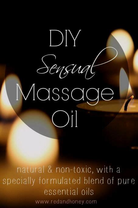 Diy Sensual Massage Oil Recipe