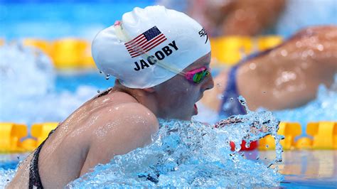 Swimming American Jacoby Wins Gold In Womens 100m Breaststroke Reuters