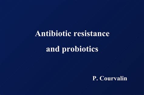 Antibiotic Resistance Ppt