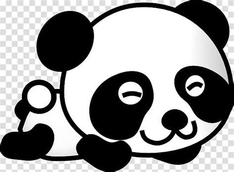 Panda Sticker Giant Panda Bear Baby Pandas Drawing Gambar Kartun