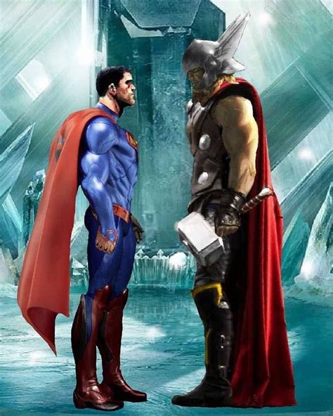 Follow Us Geekworldunite Who Is Stronger Thor Or Superman By