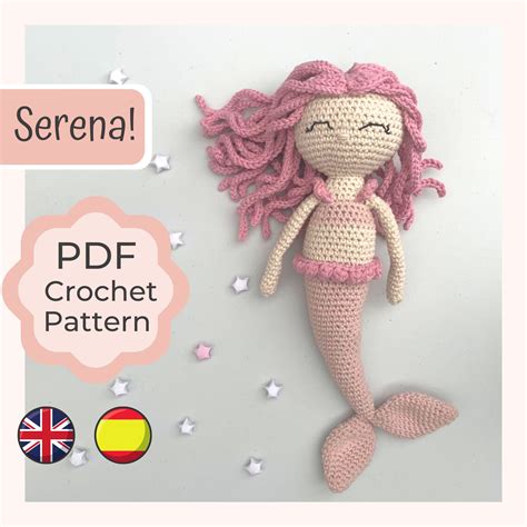 Mermaid Crochet Pattern Crochet Mermaid Pattern Crochet Etsy Canada